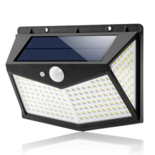 Super Bright 212 LEDs PIR Motion Sensor Lamp Outdoor Waterproof Solar Wall Light
